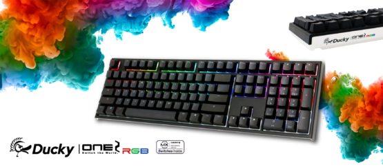 Ducky One 2 RGB Mechanical Keyboard with Cherry MX Red Key Switches