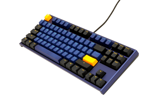 Ducky One 2 Horizon TKL Mechanical Keyboard with Cherry MX Black Key Switches