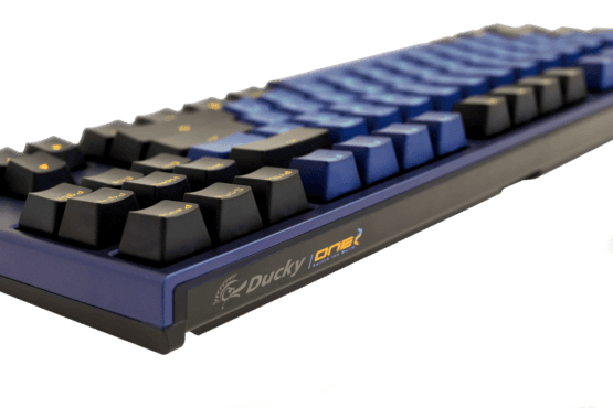 Ducky One 2 Horizon TKL Mechanical Keyboard with Cherry MX Blue Key Switches