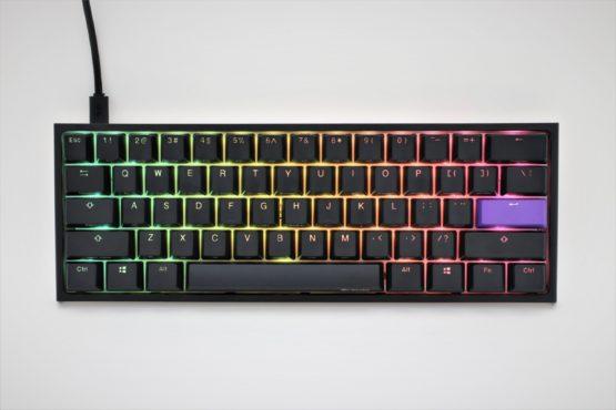 Ducky One 2 Mini RGB Mechanical Keyboard with Cherry MX Red Key Switches