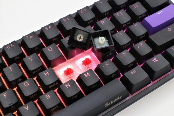 Ducky One 2 Mini RGB Mechanical Keyboard with Cherry MX Silent Red Key Switches