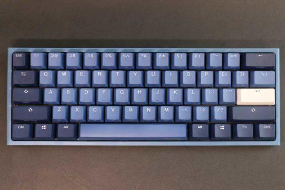 Ducky One 2 Mini Good in Blue Mechanical Keyboard with Cherry MX Blue Key Switches