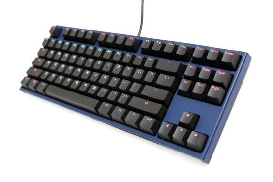 Ducky One 2 Midnight TKL Mechanical Keyboard with Cherry MX Speed Silver Key Switches