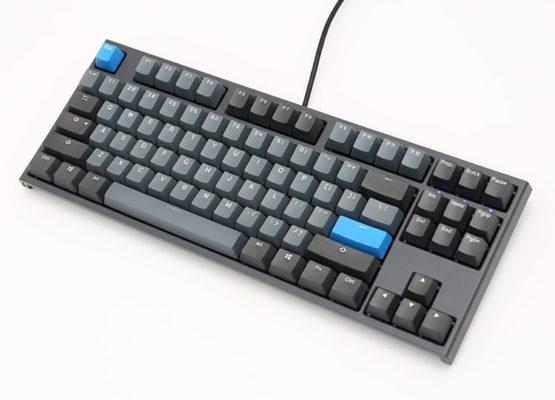 Ducky One 2 Skyline TKL Mechanical Keyboard with Cherry MX Blue Key Switches