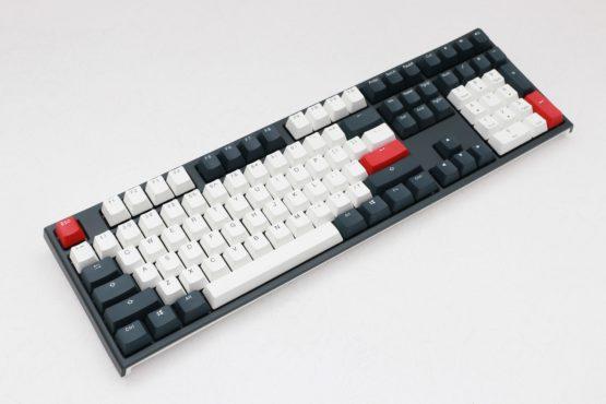 Ducky One 2 Tuxedo Mechanical Keyboard with Cherry MX Blue Key Switches