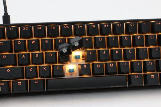 Ducky Mecha Mini Mechanical Keyboard with Cherry MX Blue Key Switches
