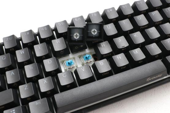 Ducky Mecha Mini Mechanical Keyboard with Cherry MX Blue Key Switches