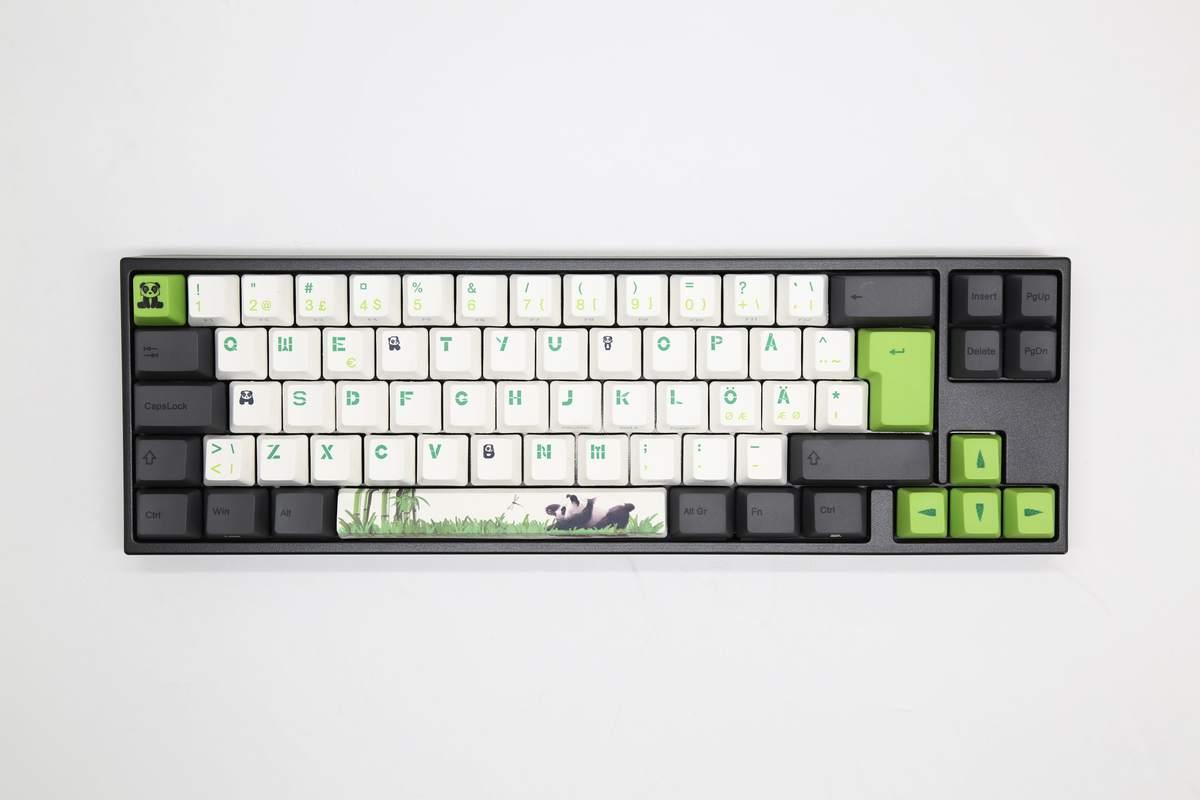 Ducky Miya Pro Panda Mechanical Keyboard with Cherry MX Blue Key Switches