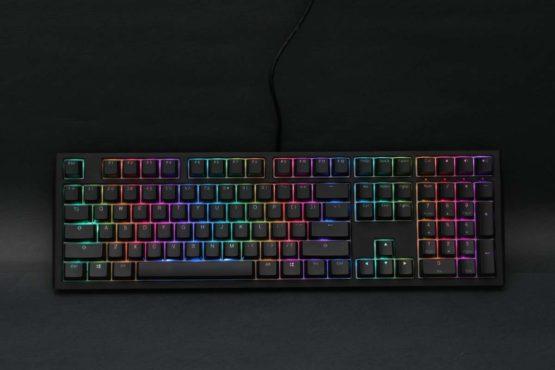 Ducky Shine 7 BlackOut Edition Mechanical Keyboard with Cherry MX Brown Key Switches