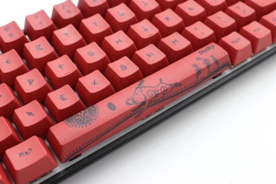 Ducky Year of the Pig Mechanical Keyboard with Cherry MX Red Key Switches
