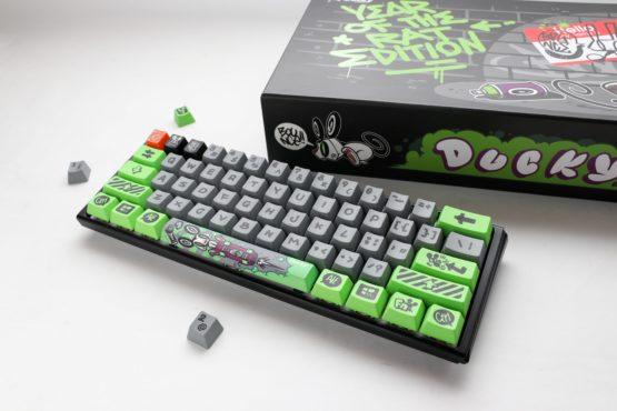 Ducky Year of the Rat Mechanical Keyboard with Cherry MX Speed Silver Key Switches