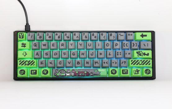 Ducky Year of the Rat Mechanical Keyboard with Cherry MX Speed Silver Key Switches