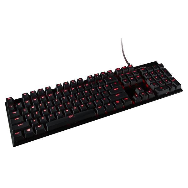 HyperX Alloy FPS Mechanical Gaming Keyboard Cherry MX Blue Switches With Red Backlight