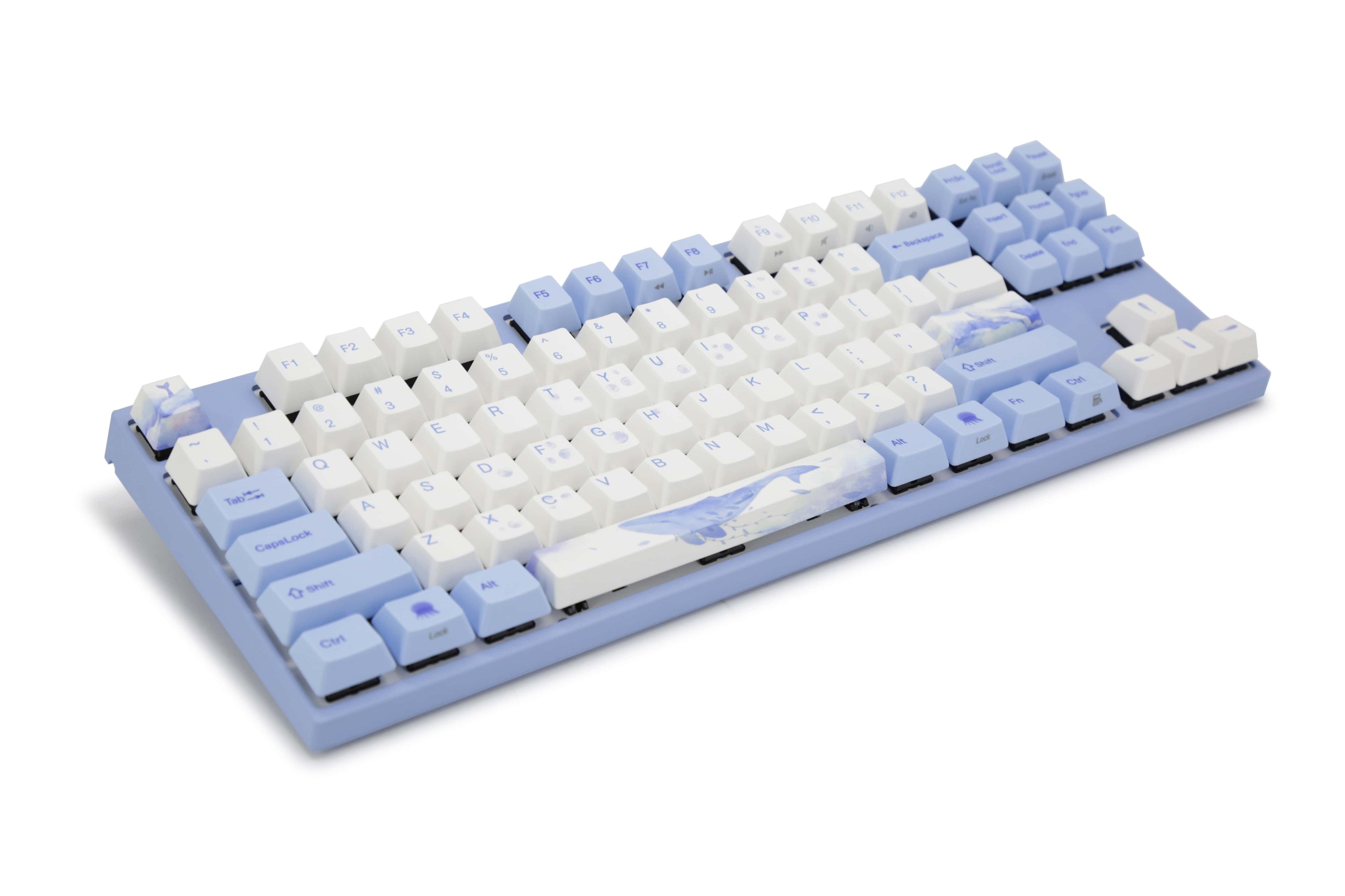 Varmilo VA87M Sea Melody Mechanical Keyboard with Cherry MX Blue Key Switches