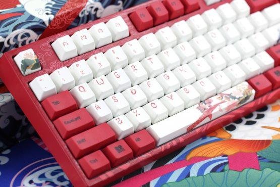 Varmilo VA87M KOI Mechanical Keyboard with Cherry MX Red Key Switches