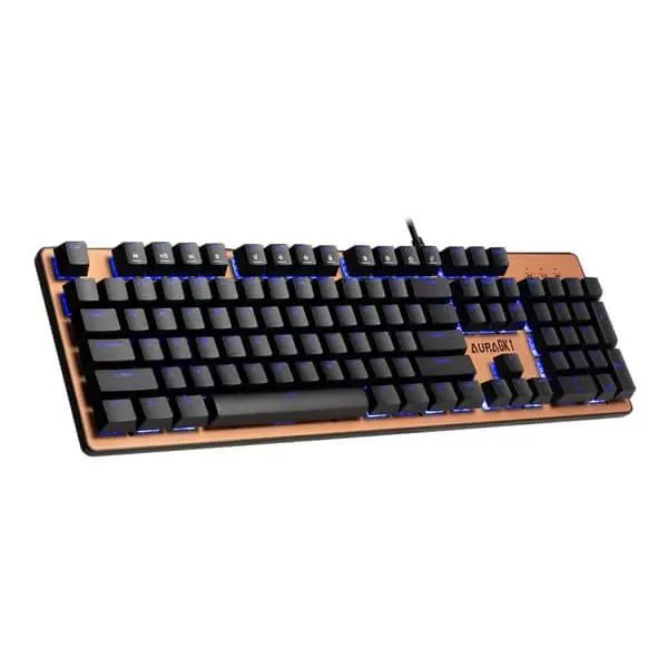 Gamdias Aura GK1 Tactile Red Switches Mechanical Gaming Keyboard (Bronze)