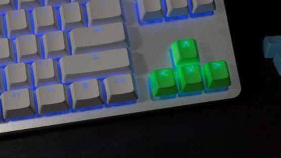Rubber Gaming Keycap – Neon Green