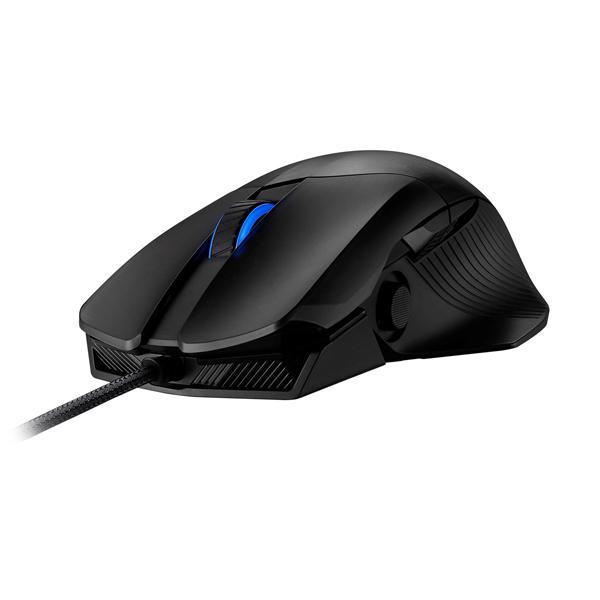 Asus ROG Chakram Core Ergonomic Wired Gaming Mouse (16000 DPI, Optical Sensor, Aura Sync RGB Lighting, 1000Hz Polling Rate)