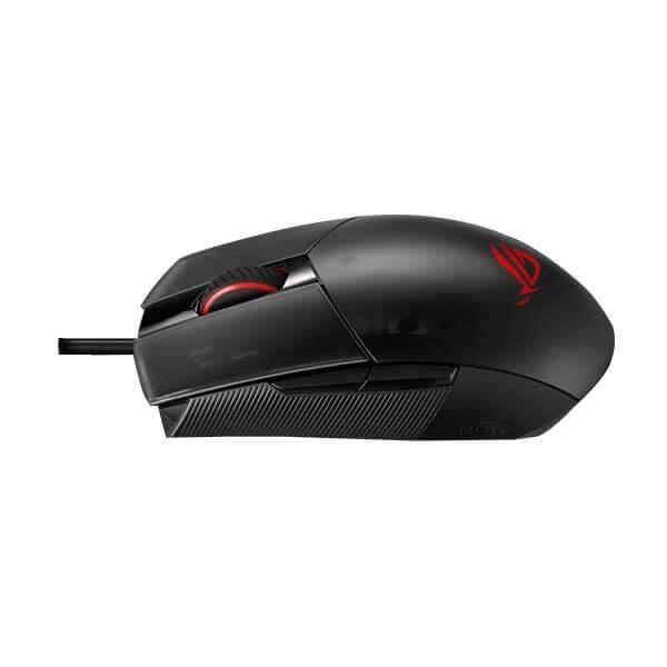 Asus ROG Strix Impact II Ambidextrous Ergonomic Wired Gaming Mouse (6200 DPI, Optical Sensor, Omron Switches, Aura RGB Lighting)