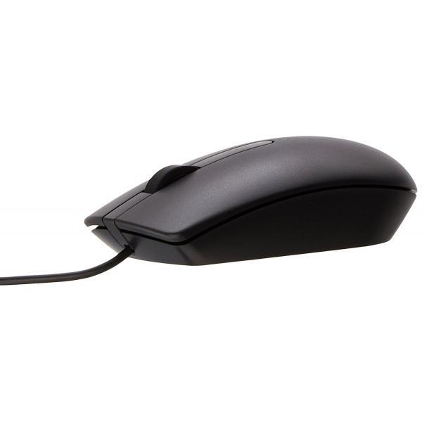 Dell MS116 Wired Mouse - (1000 DPI, Optical Sensor)