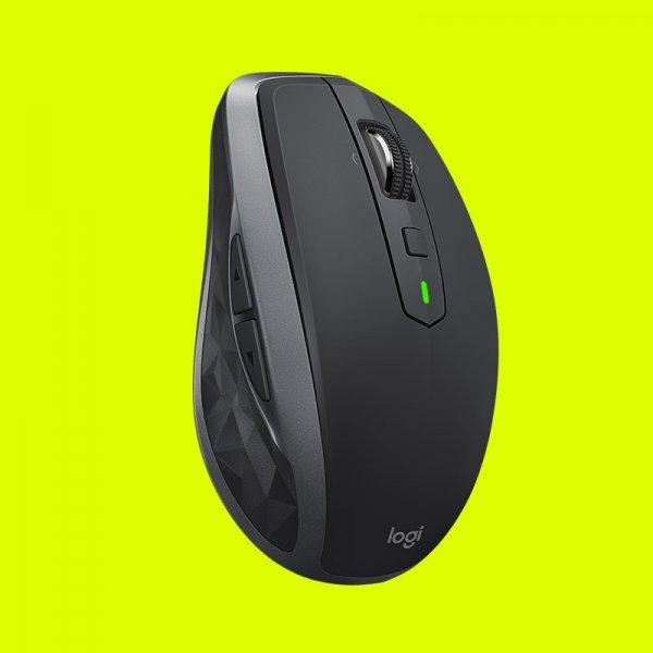 Logitech MX ANYWHERE 2S Ambidextrous Wireless Mouse - (4000 Dpi, Optical Sensor)