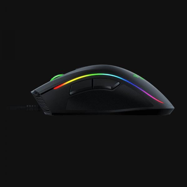 RAZER MAMBA ELITE Ergonomic Wired Gaming Mouse  (16000 DPI, 5G Optical Sensor, RGB Chroma Lighting, 1000Hz Ultrapolling)