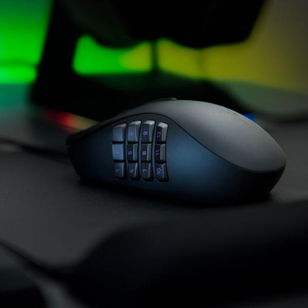 RAZER NAGA TRINITY Ergonomic Wired Mechanical Gaming Mouse - (16,000 DPI, 5G Optical Sensor, RGB Chroma Lighting, 1000Hz Ultrapolling)