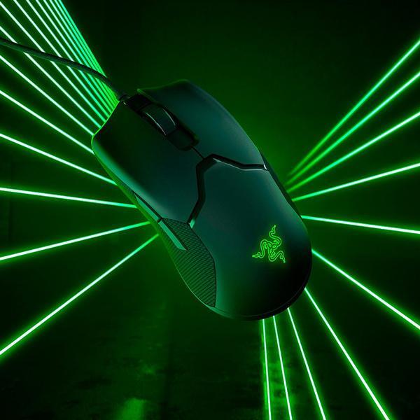 Razer Viper RGB Ambidextrous Wired Gaming Mouse (16000DPI, Optical Sensor, RGB Chroma Lighting, Black)