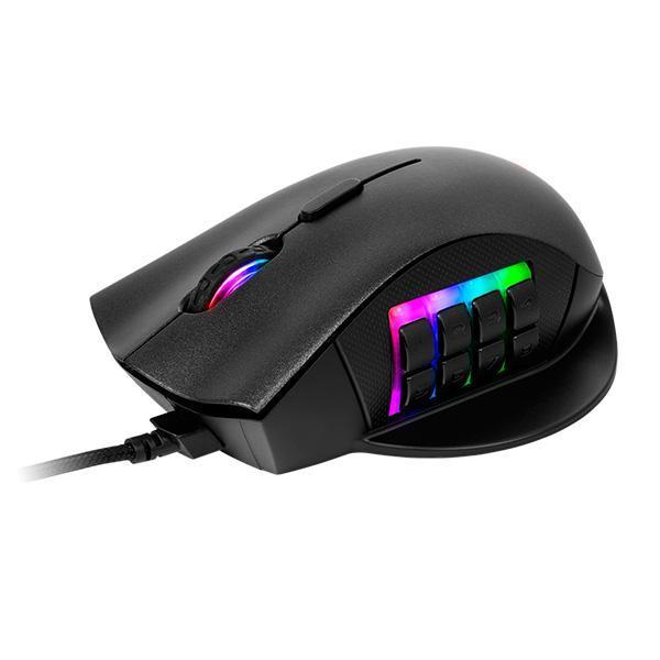 Thermaltake Tt eSPORTS NEMESIS SWITCH Optical RGB Ergonomic Wired Gaming Mouse (12000dpi, Optical Sensor, RGB Lighting, 2000hz Polling Rate)
