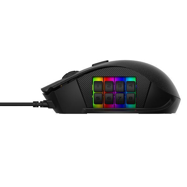 Thermaltake Tt eSPORTS NEMESIS SWITCH Optical RGB Ergonomic Wired Gaming Mouse (12000dpi, Optical Sensor, RGB Lighting, 2000hz Polling Rate)