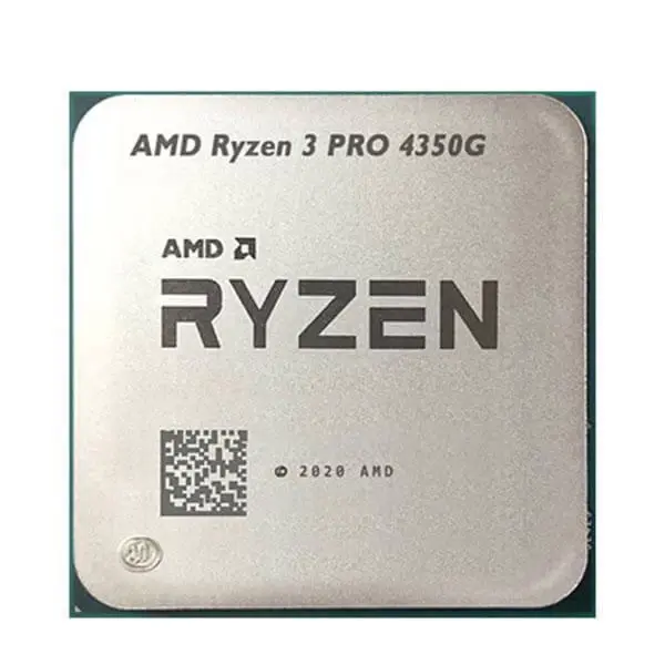 AMD Ryzen 3 Pro 4350G Open Box OEM Processor with Radeon Graphics (4 Cores 8 Threads, with Max Boost Clock of 4.0GHz,Base Clock of 3.8GHz and 6MB Game Cache)
