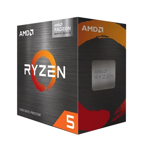 AMD Ryzen 5 5600G Processor with Radeon Graphics (6 Cores 12 Threads, with Max Boost Clock of 4.4GHz, Base Clock of 3.9GHz and 19MB Game Cache)