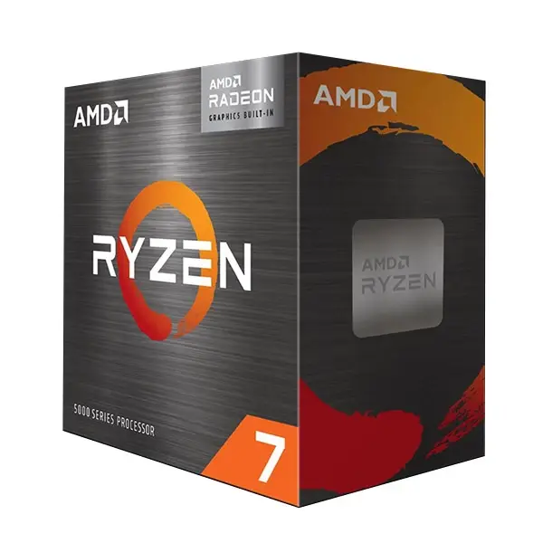AMD Ryzen 7 5700G Processor with Radeon Graphics (8 Cores 16 Threads, with Max Boost Clock of 4.6GHz,Base Clock of 3.8GHz and 20MB Game Cache)