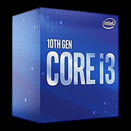 Intel 10th Gen Core i3 10100F 3.6 GHz, 6MB Cache LGA1200