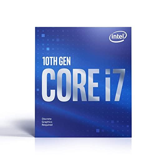 Intel Core 10th Gen i7 10700F Desktop Processor 8 Cores up to 4.8GHz Without Processor Graphics LGA1200 (Intel 400 Series chipset) 65W