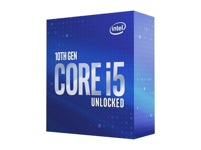Intel Core i5-10600K Comet Lake 6-Core 4.1 GHz LGA 1200 125W BX8070110600K Desktop Processor Intel UHD Graphics 630
