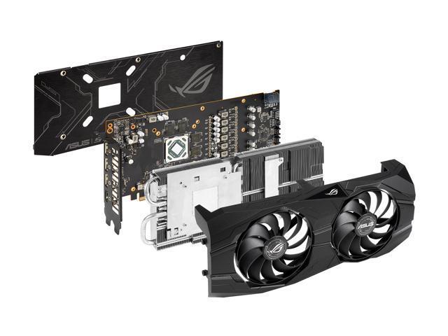 Asus ROG STRIX AMD Radeon RX 5500 XT Overclocked 8G GDDR6 HDMI DisplayPort Gaming Graphics Card (ROG-STRIX-RX5500XT-O8G-GAMING)