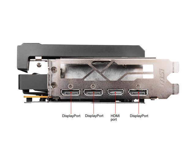 MSI Radeon RX 5700 XT DirectX 12 RX 5700 XT GAMING 8GB 256-Bit GDDR6 PCI Express 4.0 x16 HDCP Ready CrossFireX Support Video Card