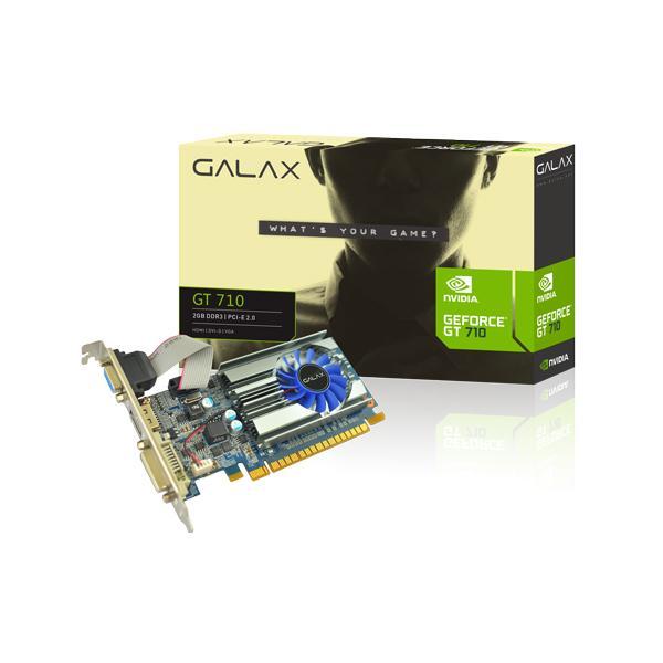 Galax GeForce GT 710 2GB DDR3 64-bit Gaming Graphics Card