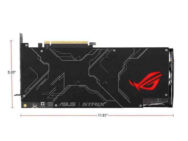 Asus ROG STRIX GeForce RTX 2060 DirectX 12 ROG-STRIX-RTX2060-O6G-EVO-GAMING 6GB 192-Bit GDDR6 PCI Express 3.0 HDCP Ready Video Card