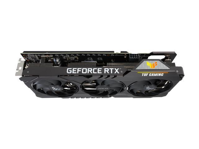 Asus TUF Gaming GeForce RTX 3060 Ti DirectX 12 TUF-RTX3060TI-O8G-GAMING 8GB 256-Bit GDDR6 PCI Express 4.0 HDCP Ready Video Card
