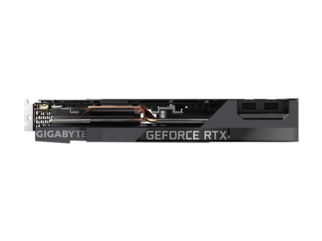 Gigabyte GeForce RTX 3090 DirectX 12 GV-N3090EAGLE OC-24GD 24GB 384-Bit GDDR6X PCI Express 4.0 x16 SLI Support ATX Video Card