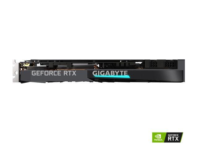 Gigabyte GeForce RTX 3070 DirectX 12 GV-N3070EAGLE OC-8GD 8GB 256-Bit GDDR6 PCI Express 4.0 x16 ATX Video Card