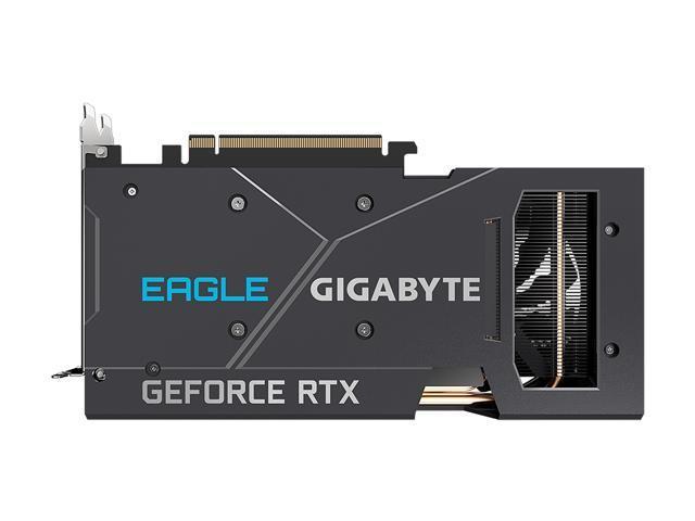 Gigabyte GeForce RTX 3060 Ti DirectX 12 GV-N306TEAGLE OC-8GD 8GB 256-Bit GDDR6 PCI Express 4.0 x16 ATX Video Card