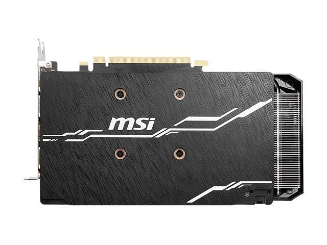 MSI GeForce RTX 2060 SUPER DirectX 12 RTX 2060 SUPER VENTUS GP OC 8GB 256-Bit GDDR6 PCI Express 3.0 x16 HDCP Ready Video Card