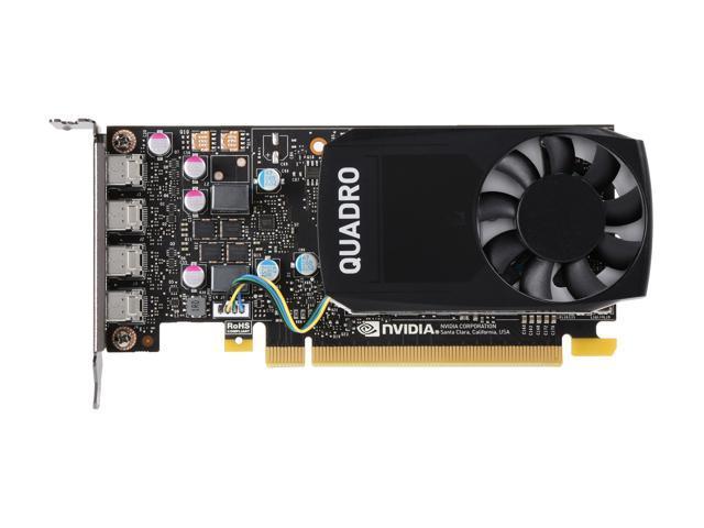 PNY Quadro P600 VCQP600-PB 2GB 128-bit GDDR5 PCI Express 3.0 x16 Low Profile Video Cards - Workstation