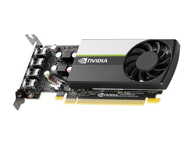PNY / NVIDIA T1000 4GB GDDR6 Graphic Card - Low Profile - Single Slot Professional Video Card for Workstation & Data Centers 