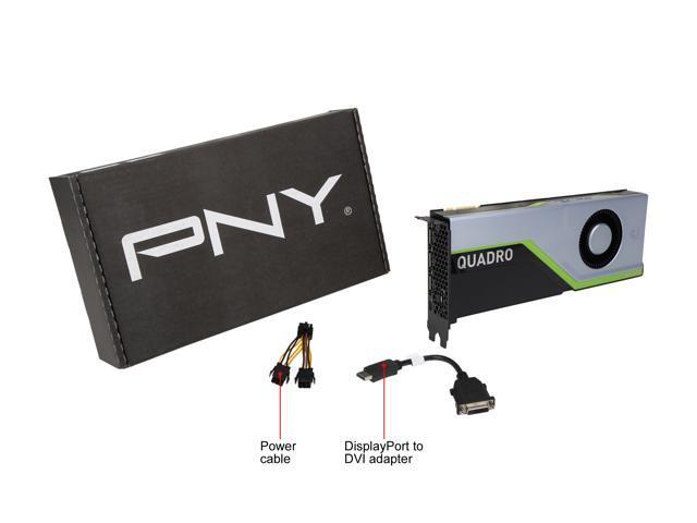Nvidia /PNY Quadro RTX 5000 16GB Graphic Card (VCQRTX5000-PB)