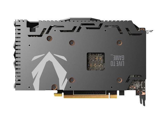 Zotac GAMING GeForce GTX 1660 SUPER AMP 6GB GDDR6 192-bit Gaming Graphics Card, Super Compact, IceStorm 2.0 Cooling, Wraparound Metal Backplate - ZT-T16620D-10M