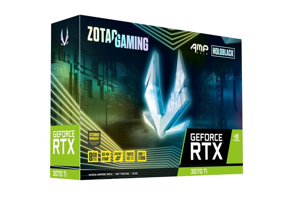 Zotac Gaming GeForce RTX 3070 Ti AMP Holo 8GB GDDR6 256-bit LHR Graphics Card